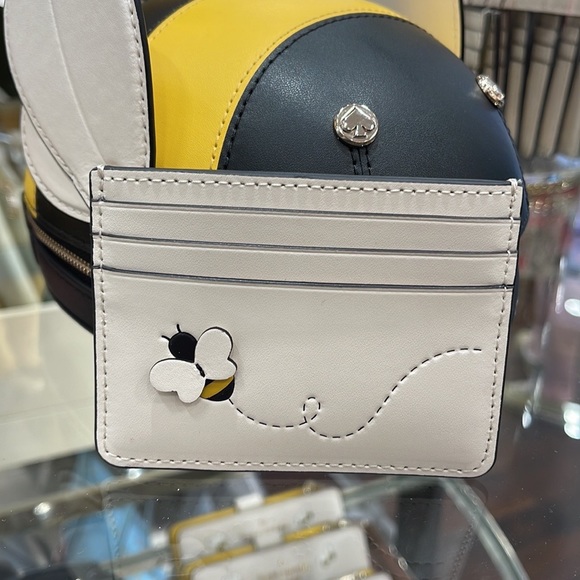 kate spade Handbags - Kate Spade honey bee small slim card holder
PARCHMENT MULTI